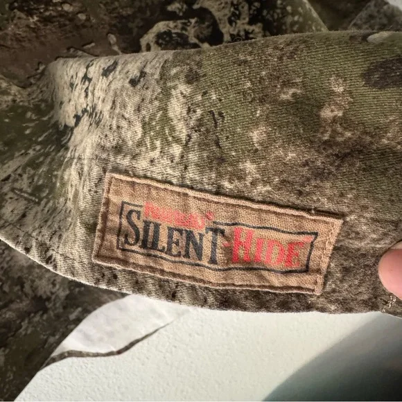 REDHEAD Silent-Hide Camo Button-Down Shirt XL True Timber Strata Outdoor Utility - Picture 11 of 16